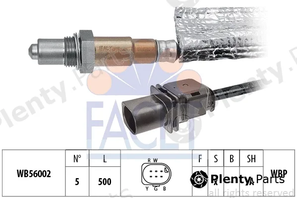 Facet 10.8471 — Lambda Sensor Made in Italy - OE Equivalent