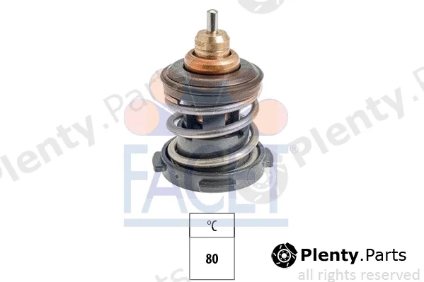 Facet 7.8967S — Thermostat, coolant Made in Italy - OE Equivalent
