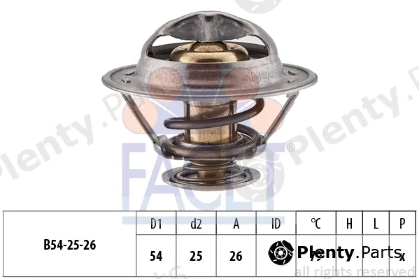 Facet 7.8299S — Thermostat, coolant Made in Italy - OE Equivalent