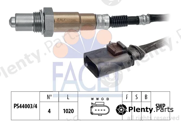 Facet 10.8041 — Lambda Sensor Made in Italy - OE Equivalent