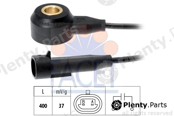 Facet 9.3079 — Knock Sensor Made in Italy - OE Equivalent