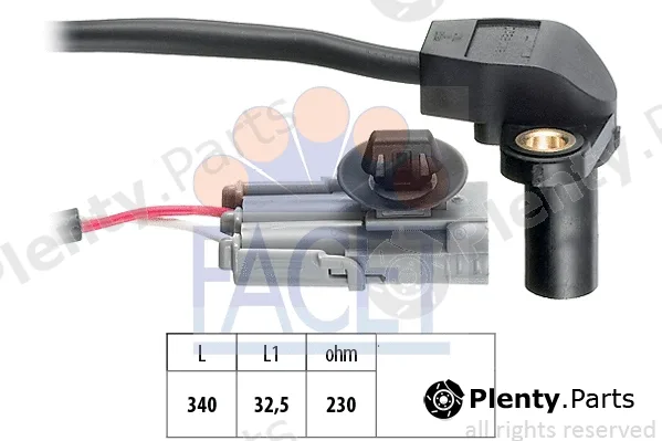 Facet 9.0328 — Sensor, crankshaft pulse Made in Italy - OE Equivalent