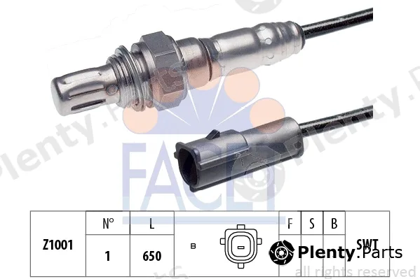Facet 10.7046 — Lambda Sensor Made in Italy - OE Equivalent
