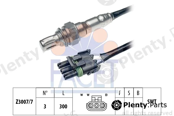 Facet 10.7264 — Lambda Sensor Made in Italy - OE Equivalent