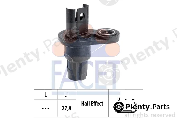 Facet 9.0523 — Sensor, RPM Made in Italy - OE Equivalent