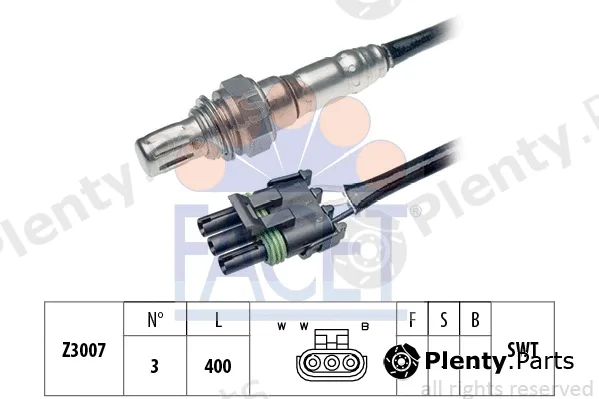 Facet 10.7060 — Lambda Sensor Made in Italy - OE Equivalent