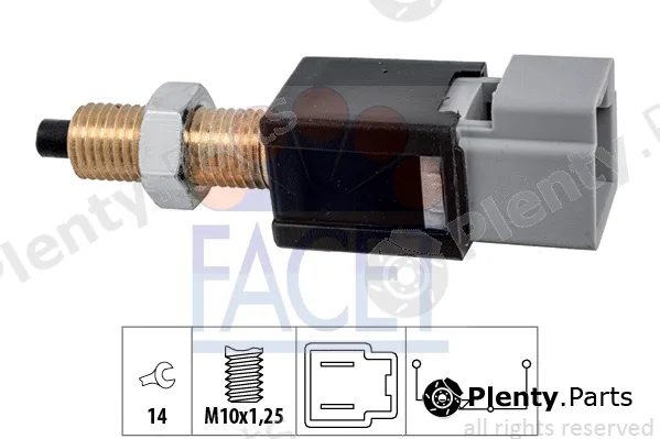 Facet 7.1304 — Stop Light Switch Made in Italy - OE Equivalent
