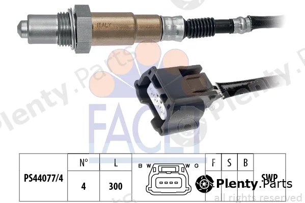 Facet 10.8200 — Lambda Sensor Made in Italy - OE Equivalent