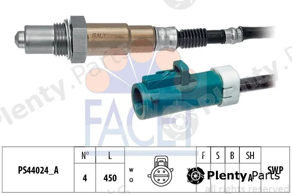 Facet 10.8270 — Lambda Sensor Made in Italy - OE Equivalent