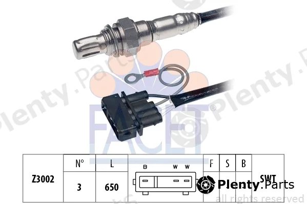 Facet 10.7042 — Lambda Sensor Made in Italy - OE Equivalent
