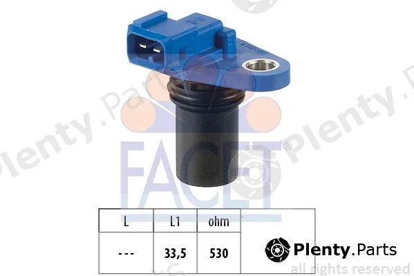 Facet 9.0302 — Sensor, camshaft position Made in Italy - OE Equivalent