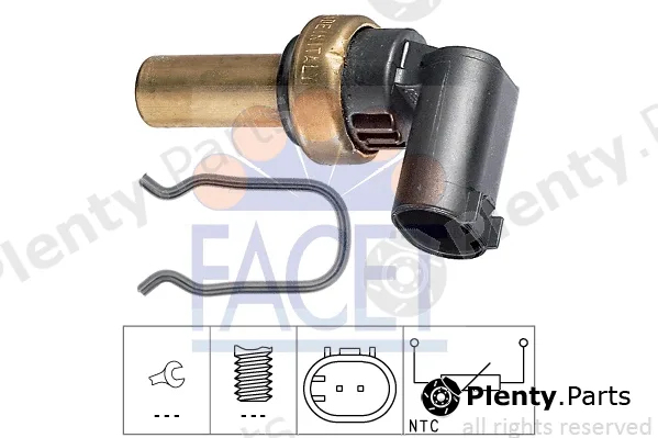 Facet 7.3300 — Sensor, oil temperature Made in Italy - OE Equivalent