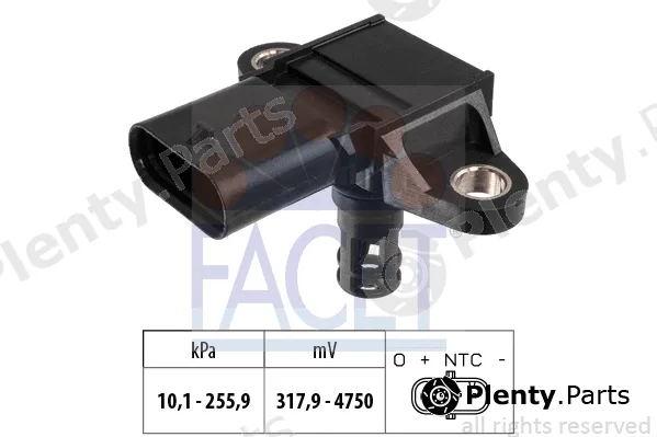 Facet 10.3399 — Air Pressure Sensor, altitude adaption Made in Italy - OE Equivalent