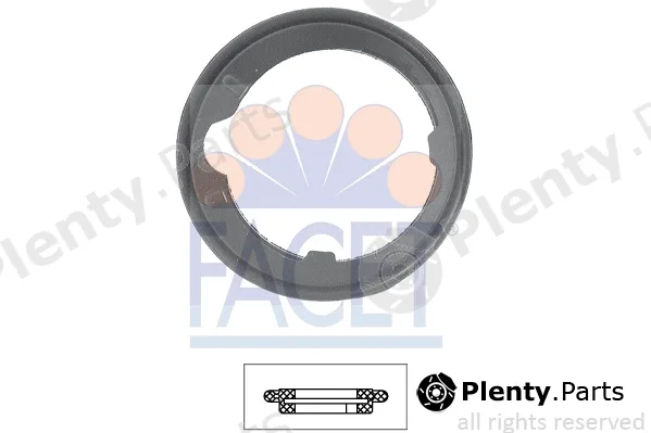 Facet 7.9530 — Seal, thermostat Made in Italy - OE Equivalent
