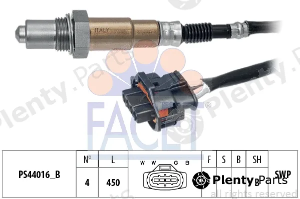 Facet 10.8384 — Lambda Sensor Made in Italy - OE Equivalent