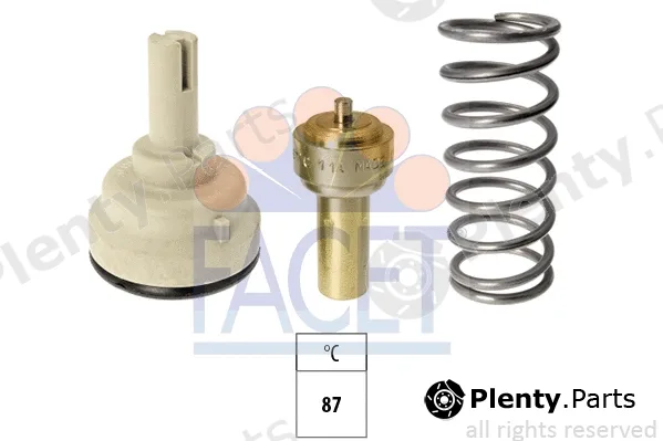 Facet 7.8620S — Thermostat, coolant Made in Italy - OE Equivalent