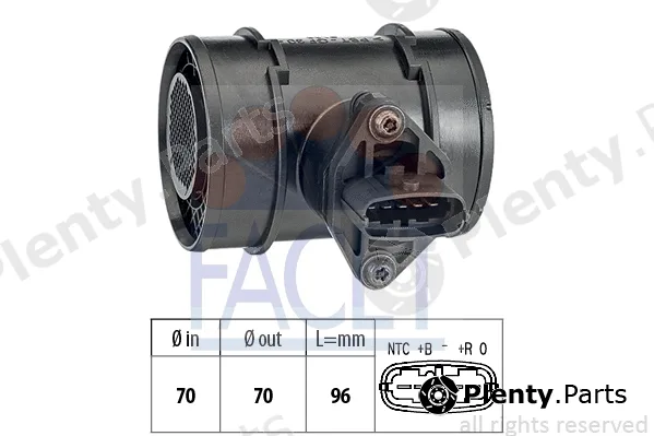 Facet 10.1315 — Mass Air Flow Sensor Made in Italy - OE Equivalent