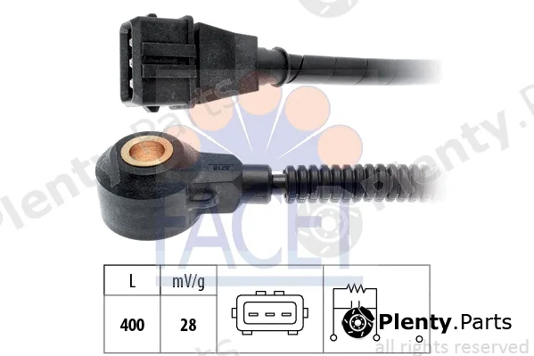 Facet 9.3207 — Knock Sensor Made in Italy - OE Equivalent