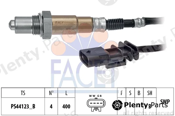 Facet 10.8611 — Lambda Sensor Made in Italy - OE Equivalent