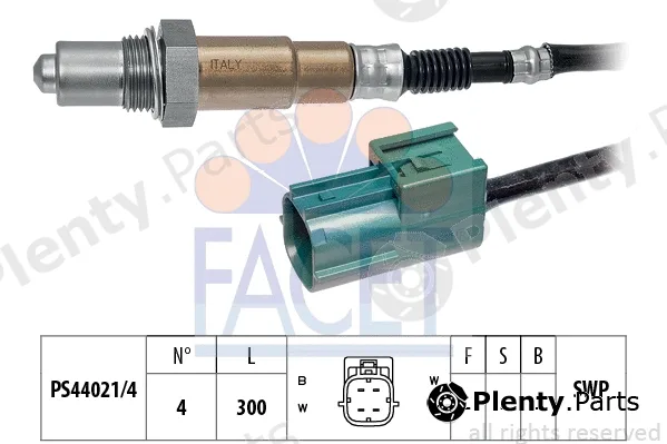 Facet 10.7628 — Lambda Sensor Made in Italy - OE Equivalent