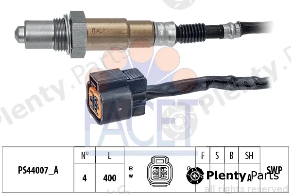 Facet 10.8292 — Lambda Sensor Made in Italy - OE Equivalent