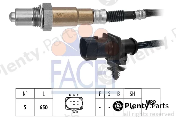 Facet 10.8542 — Lambda Sensor Made in Italy - OE Equivalent