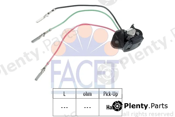 Facet 8.2722 — Sensor, ignition pulse Made in Italy - OE Equivalent