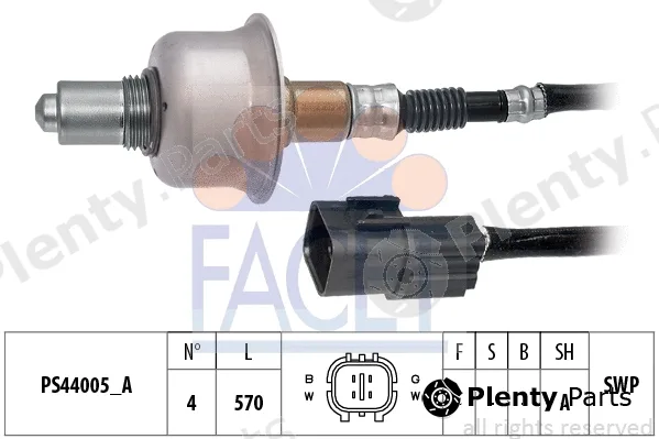 Facet 10.8277 — Lambda Sensor Made in Italy - OE Equivalent