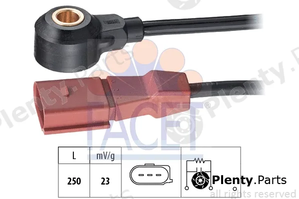 Facet 9.3035 — Knock Sensor Made in Italy - OE Equivalent