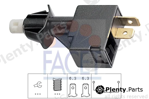 Facet 7.1060 — Stop Light Switch Made in Italy - OE Equivalent
