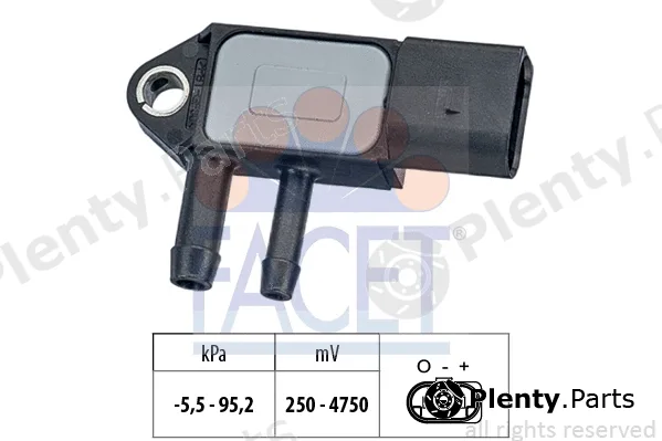 Facet 10.3263 — Pressure Sensor, brake booster Made in Italy - OE Equivalent