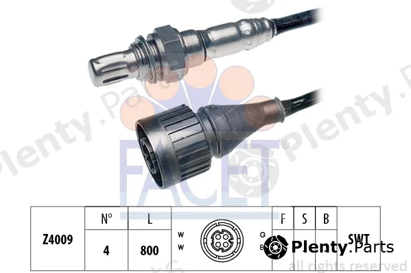Facet 10.7032 — Lambda Sensor Made in Italy - OE Equivalent