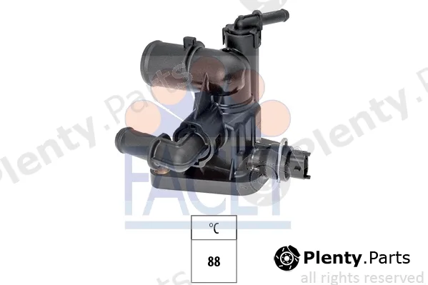 Facet 7.8809 — Thermostat, coolant Made in Italy - OE Equivalent