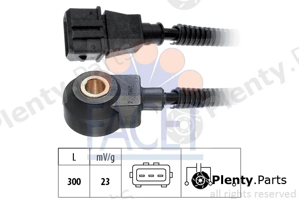 Facet 9.3122 — Knock Sensor Made in Italy - OE Equivalent