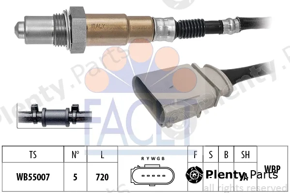 Facet 10.8575 — Lambda Sensor Made in Italy - OE Equivalent