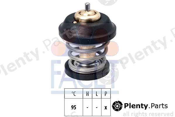 Facet 7.8743S — Thermostat, coolant Made in Italy - OE Equivalent