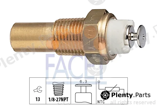 Facet 7.3235 — Sensor, coolant temperature Made in Italy - OE Equivalent