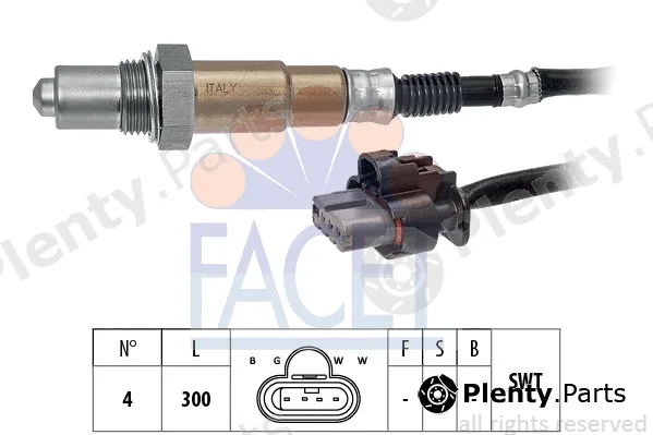 Facet 10.8510 — Lambda Sensor Made in Italy - OE Equivalent