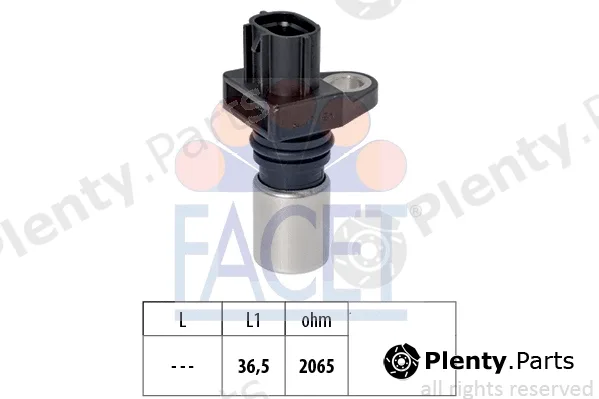 Facet 9.0417 — Sensor, crankshaft pulse Made in Italy - OE Equivalent