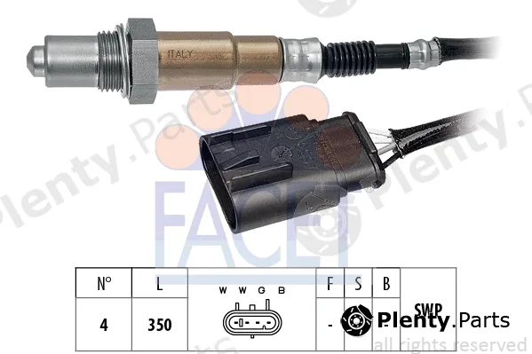 Facet 10.8150 — Lambda Sensor Made in Italy - OE Equivalent