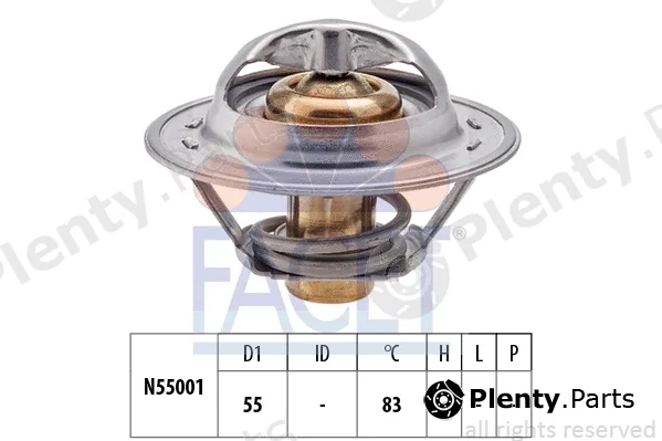 Facet 7.8304S — Thermostat, coolant Made in Italy - OE Equivalent