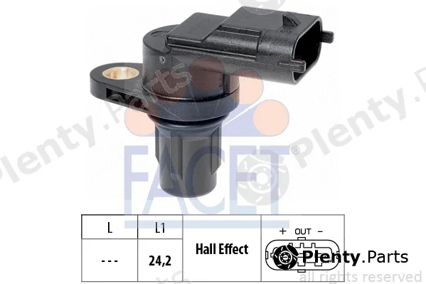 Facet 9.0361 — Sensor, RPM Made in Italy - OE Equivalent