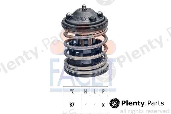 Facet 7.8762S — Thermostat, coolant Made in Italy - OE Equivalent