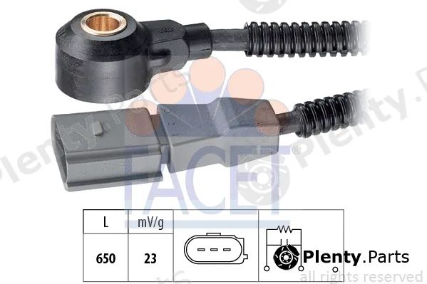 Facet 9.3084 — Knock Sensor Made in Italy - OE Equivalent