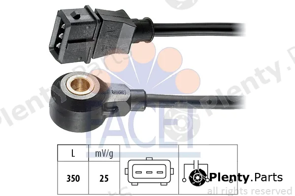 Facet 9.3050 — Knock Sensor Made in Italy - OE Equivalent