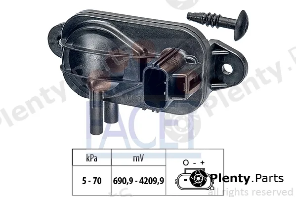 Facet 10.3268 — Air Pressure Sensor, altitude adaption Made in Italy - OE Equivalent