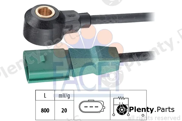 Facet 9.3060 — Knock Sensor Made in Italy - OE Equivalent