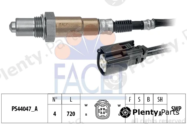 Facet 10.8364 — Lambda Sensor Made in Italy - OE Equivalent