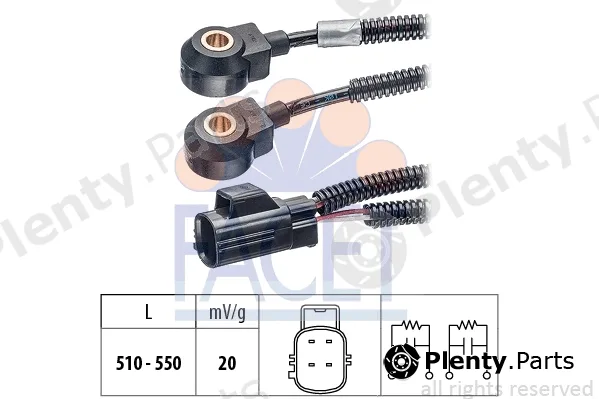 Facet 9.3130 — Knock Sensor Made in Italy - OE Equivalent