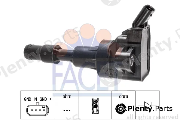 Facet 9.6538 — Ignition Coil OE Equivalent